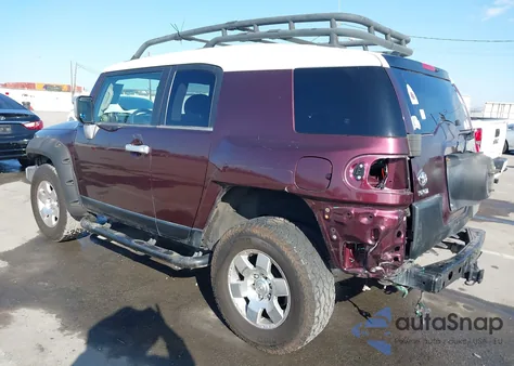 2007 Toyota Fj Cruiser from USA, damaged, VIN JTEZU11F370009723